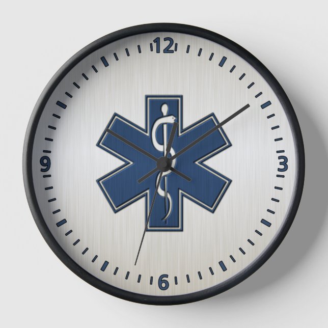 Reloj Paramédico EMT EMS Blue (Anverso)