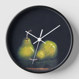 Reloj Pared Clock Two Pears