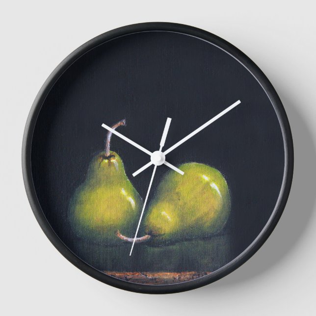 Reloj Pared Clock Two Pears (Anverso)