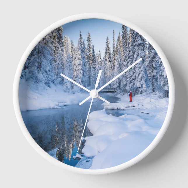 Reloj Parque nacional Yoho, Columbia Británica, Canadá (Anverso)