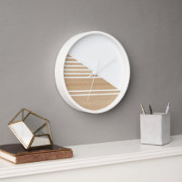 Patrón De Bandas De Bloque Contemporáneo En Faux W