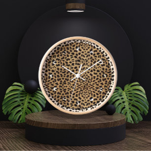 Reloj Patrón de impresión de Cheetah 