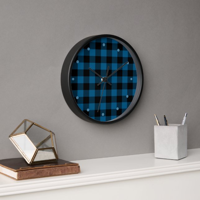 Reloj Patrón de la placa de la comprobación de la nalga  (Oficina)