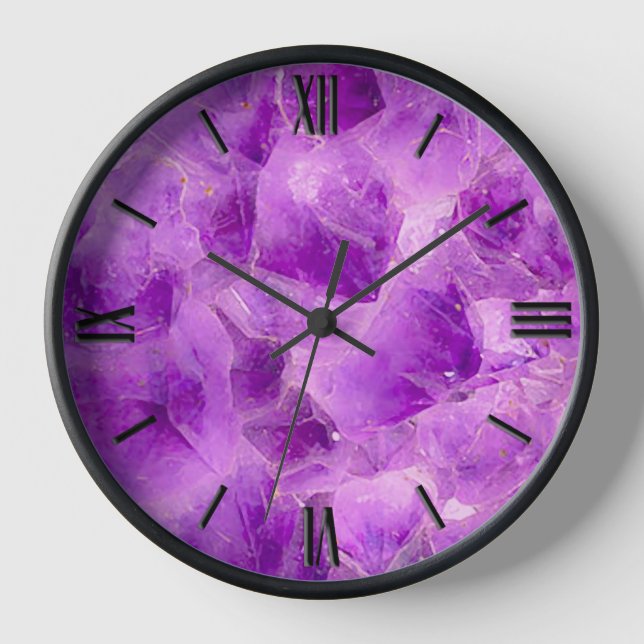 Reloj Patrón de Piedra de Gema, cristal de acidez (Anverso)