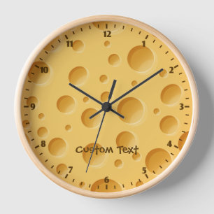 Reloj Patrón de queso suizo
