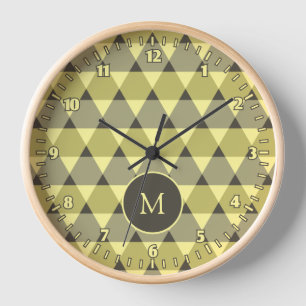 Reloj Patrón de triángulos