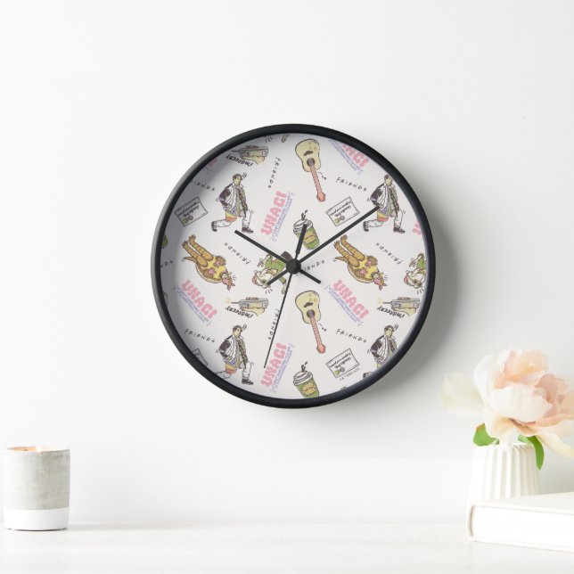 Reloj Patrón Personalizado de FRIENDS™ Tan (Hogar)