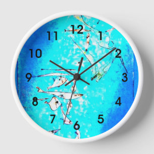 Reloj Paul Klee: Imagen de pez,