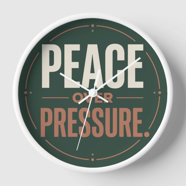 Reloj Paz Sobre Presión (Anverso)