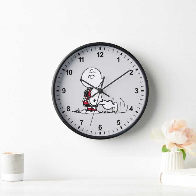 Reloj PEANUTS | Patrón rojo y negro (Hogar)