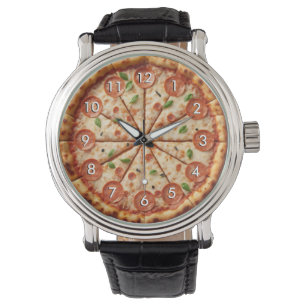 Reloj Pepperoni Pizza - Siempre es hora de la pizz
