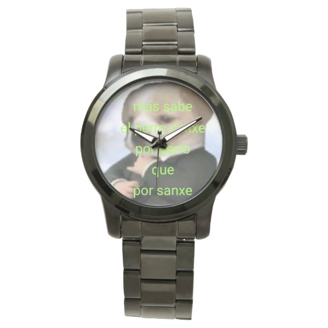Reloj perro sanxe (Anverso)
