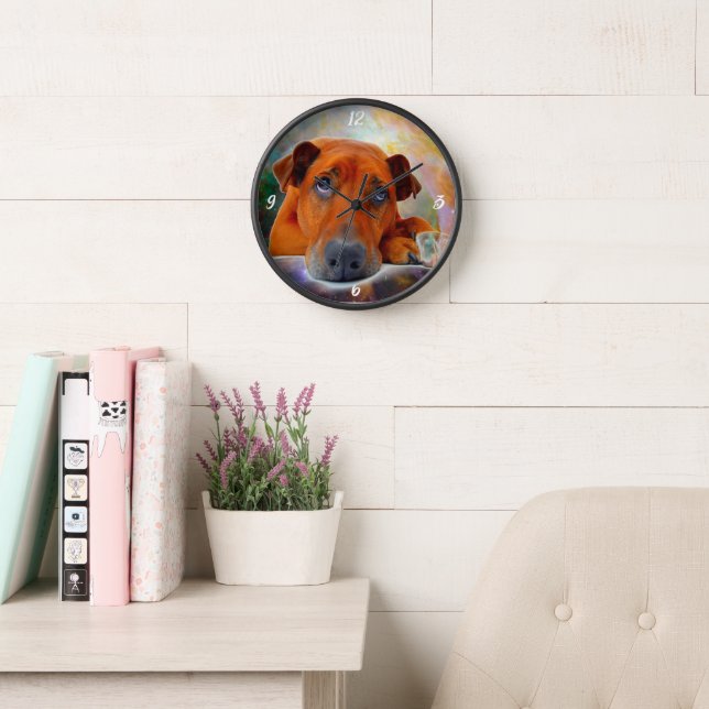 Reloj Perros Lindos (Sala de lectura)