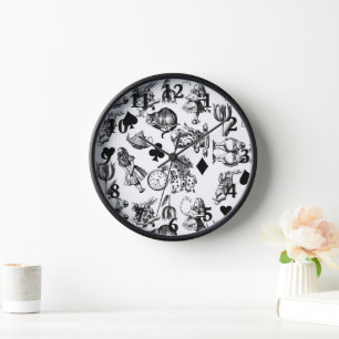 Reloj Personajes clásicos de Alicia en el país de las ma