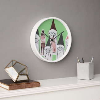 Reloj Personajes de Navidad Pequeños y Lindos Dibujados