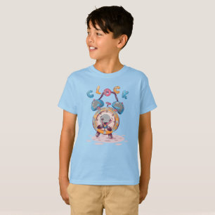 Reloj personalizado Camiseta para niños