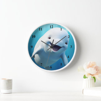 Reloj Personalizado de ballenas Beluga Océano Ártico ver