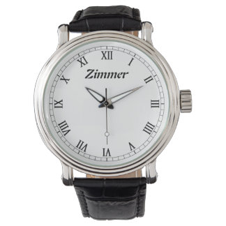 Reloj personalizado de clase masculina
