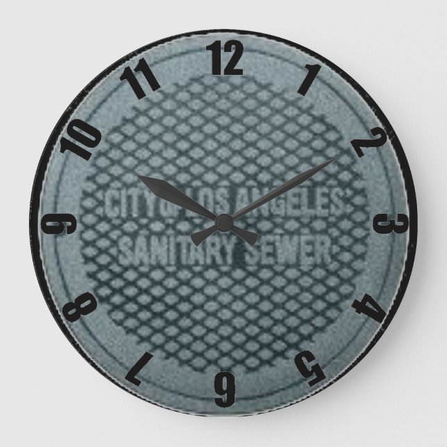 Reloj personalizado de la cubierta del hueco del h (Anverso)