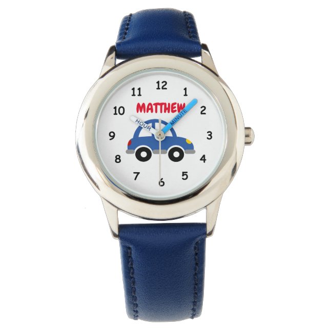 Reloj personalizado de niño con el logo de un lind (Anverso)