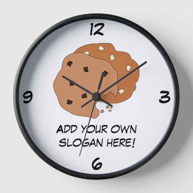 Reloj Personalizar de este gráfico de cookies (Anverso)