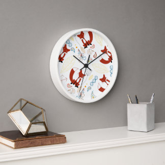 Reloj Personalizar el modelo moderno de Fox Woodland