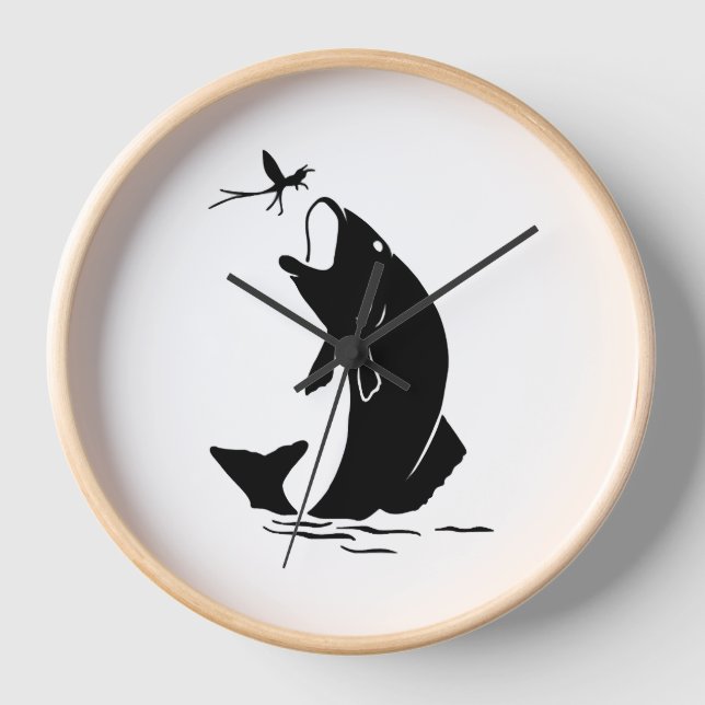 Reloj Pesca de pesca de altura Salto de peces Larvea Hoo (Anverso)