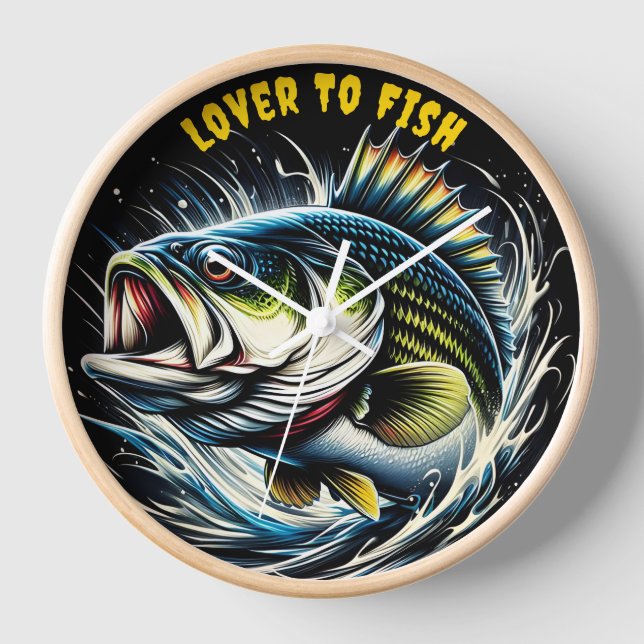 Reloj Pescado Majestuoso: La maravilla de los grandes bo (Anverso)