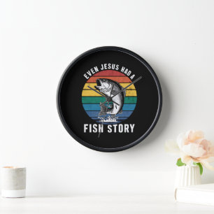 Reloj Pescar Incluso Jesús Tenía Historia De Pescado Lub