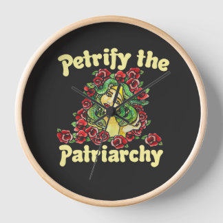 Reloj Petrify la medusa feminista patriarcal