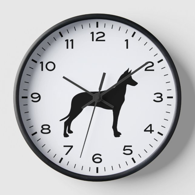 Reloj Pharoah Hound Dog Rama Silhouette (Anverso)