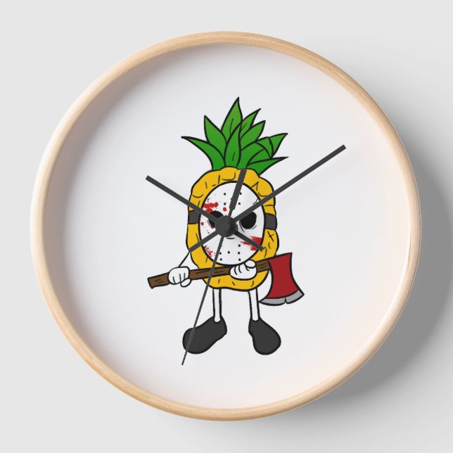 Reloj Piña de Halloween (Anverso)