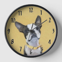 Pintura de Boston Terrier - Arte de perro original