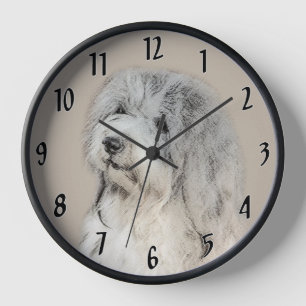 Reloj Pintura Havanesa (Dorada Sable) - Arte Perro Origi