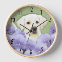 Pintura original de cachorro Labrador Retriever Ar