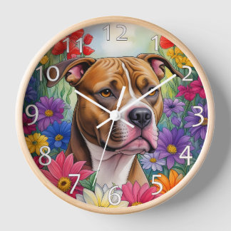Reloj Pitbull en Flower Garden