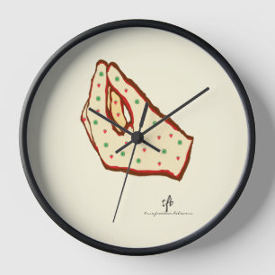 Reloj Pizza Gesture Hand Strawberry-Kiwi