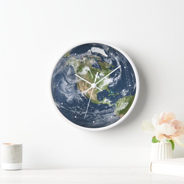 Reloj Planeta Tierra Mundo (Hogar)