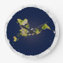 Reloj plano de la Tierra