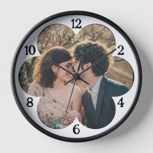 Reloj Plantilla de fotografía Personalizado fácil en for
