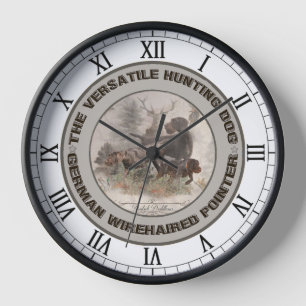 Reloj Pointer alemán de pelo duro