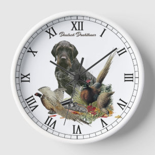 Reloj Pointer de pelo duro alemán