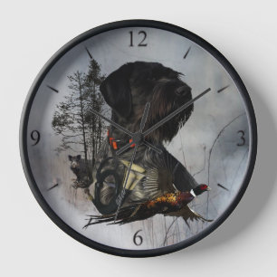 Reloj Pointer de pelo duro alemán