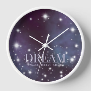 Reloj Polvo Violeta Místico Soñador