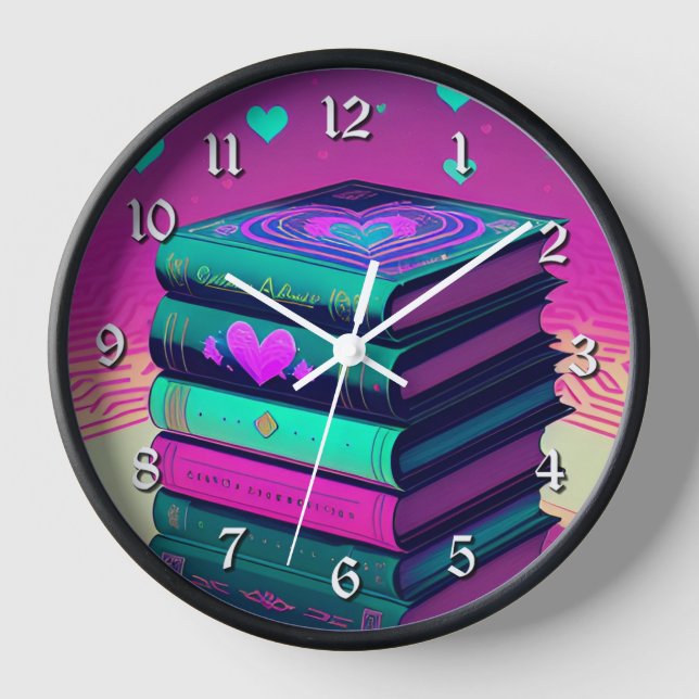 Reloj Por El Amor De Los Libros (Anverso)
