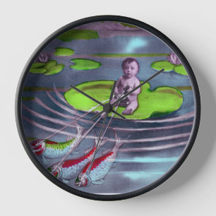 Reloj postal francesa de April Fool