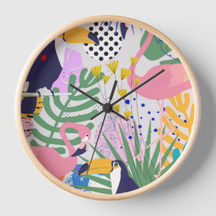 Reloj Primavera tropical