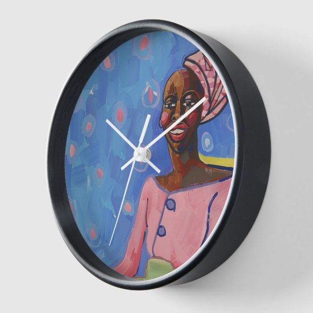 Reloj Primo Betty por KAB Wall Clock (Ángulo)