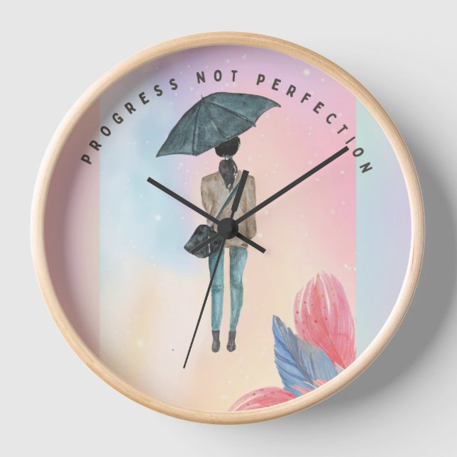 Reloj Progreso No Perfección (Anverso)