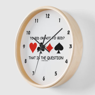 Reloj ¿Pujar O No Pujar Esa Es La Pregunta? Puente